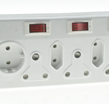 MULTIPLUG 10WAY WITH CORD + SWITCHES