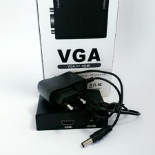 VGA TO HDMI CONVERTER BOX WITH POWER SUPPLY